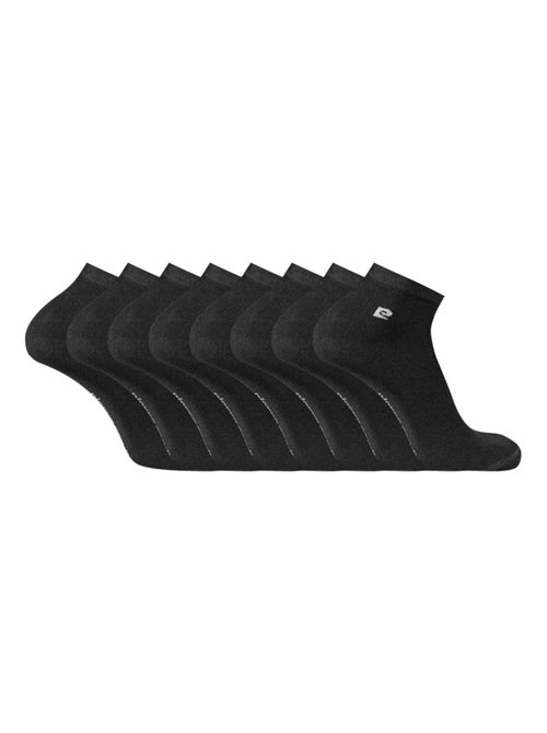 Lot de 4 paires de quarter unies modèle pc 400 pierre cardin - Kiabi