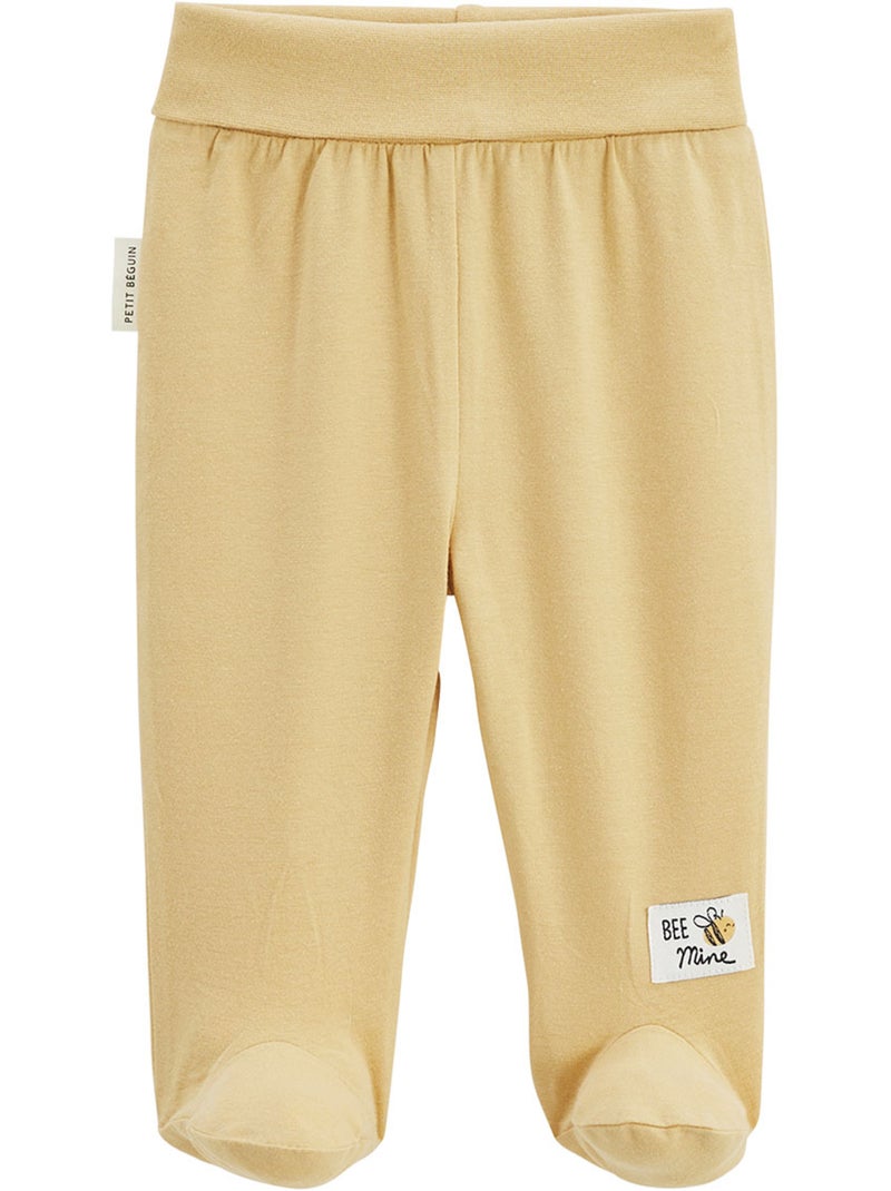 Lot de 4 pantalons b?b? Eden Beige - Kiabi