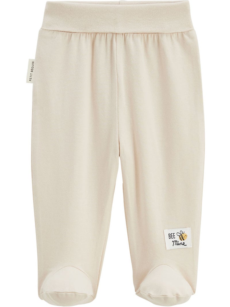 Lot de 4 pantalons b?b? Eden Beige - Kiabi
