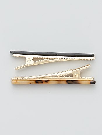 Lot de 4 pinces crocodiles