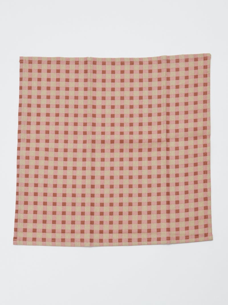 Lot de 4 serviettes de table - Kiabi Home Multicolor - Kiabi