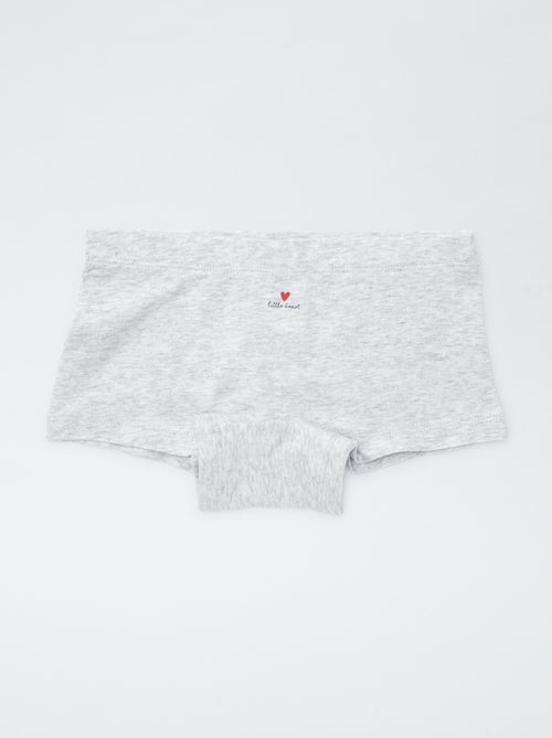 Lot de 4 shorties imprimé - Kiabi