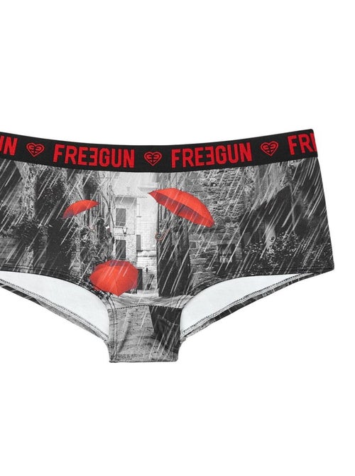 Lot de 4 shortys fille miss freegun freegun - Kiabi Lot de 4 shortys fille miss freegun freegun - Kiabi
