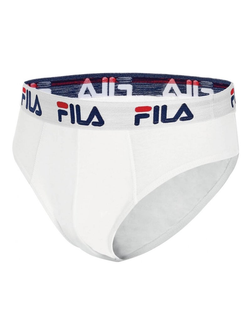 Lot de 4 slips coton homme fila  fila Gris - Kiabi