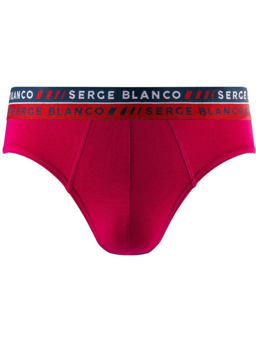 Lot de 4 slips homme en coton french serge blanco - Kiabi Lot de 4 slips homme en coton french serge blanco - Kiabi