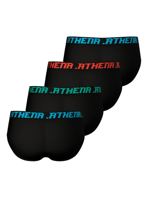 Lot de 4 slips homme my petit prix athena - Kiabi Lot de 4 slips homme my petit prix athena - Kiabi