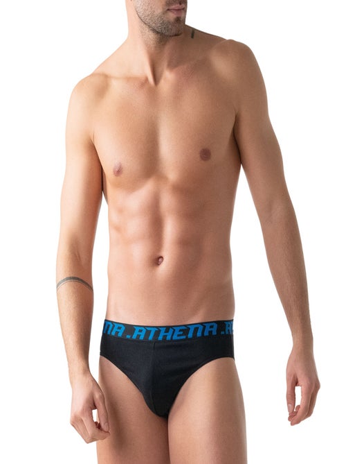 Lot de 4 slips homme my petit prix athena - Kiabi Lot de 4 slips homme my petit prix athena - Kiabi