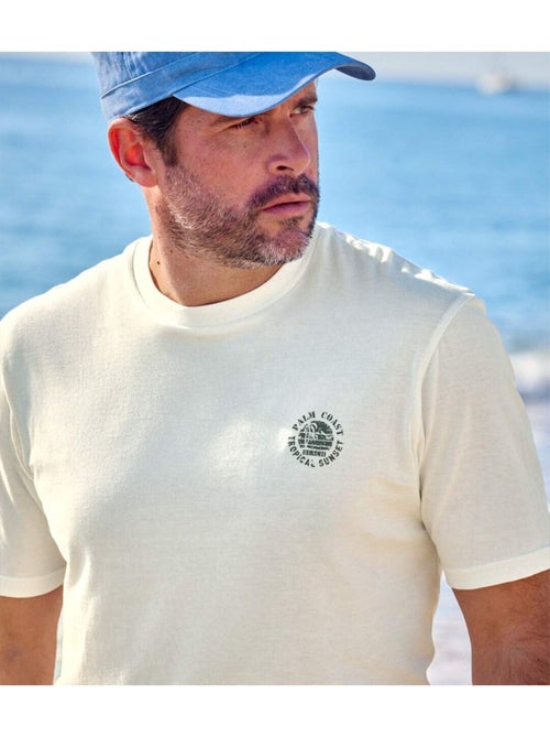Lot de 4 Tee-Shirts Coton Unis   - ATLAS FOR MEN - Kiabi