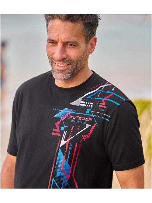 Lot de 4 tee-shirts eté   - atlas for men - Kiabi