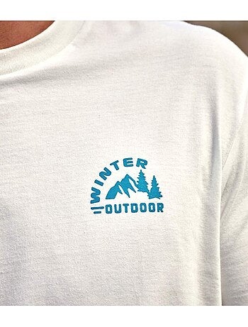 Lot de 4 Tee-Shirts Coton Unis Nature - ATLAS FOR MEN