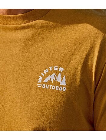 Lot de 4 Tee-Shirts Coton Unis Nature - ATLAS FOR MEN