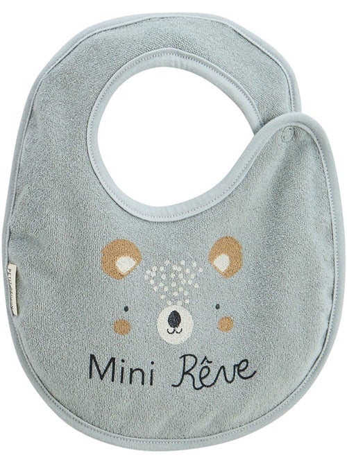 Lot de 5 bavoirs bébé Mini Rêve - Kiabi Lot de 5 bavoirs bébé Mini Rêve - Kiabi