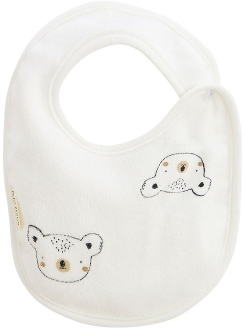 Lot de 5 bavoirs bébé Mini Rêve - Kiabi Lot de 5 bavoirs bébé Mini Rêve - Kiabi