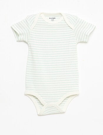 Lot de 5 bodies manches courtes en coton