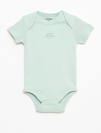 Lot de 5 bodies manches courtes en coton
