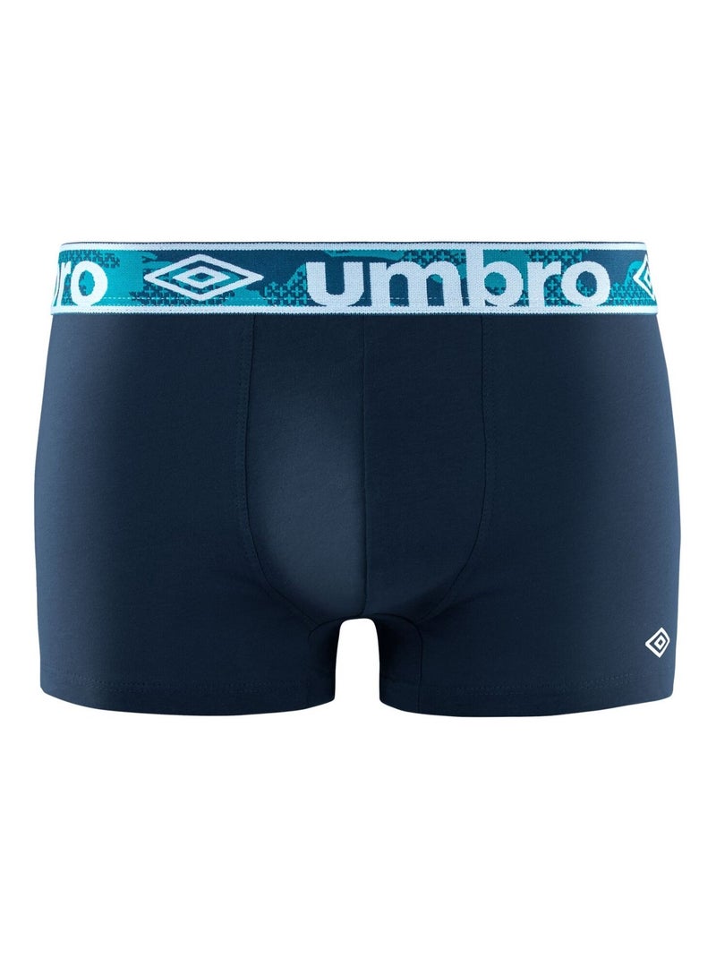 Lot de 5 boxers coton homme uni umbro Noir - Kiabi