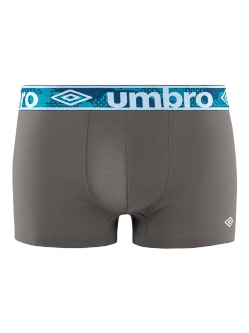 Lot de 5 boxers coton homme uni umbro - Kiabi Lot de 5 boxers coton homme uni umbro - Kiabi
