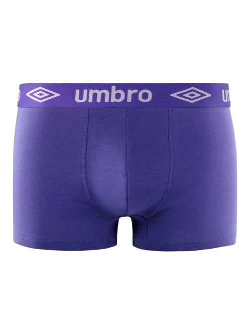 Lot de 5 boxers coton homme uni umbro - Kiabi Lot de 5 boxers coton homme uni umbro - Kiabi