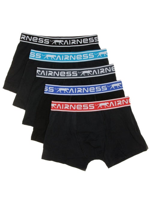 Lot de 5 Boxers Garçon Airness - Kiabi Lot de 5 Boxers Garçon Airness - Kiabi
