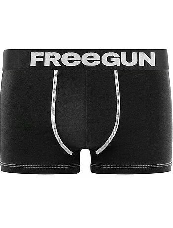 Lot de 5 boxers garçon uni freegun