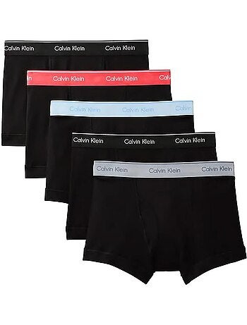 Lot de 5 boxers homme calvin klein jeans