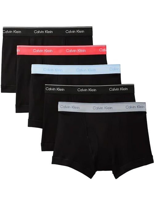 Lot de 5 boxers homme calvin klein jeans - Kiabi