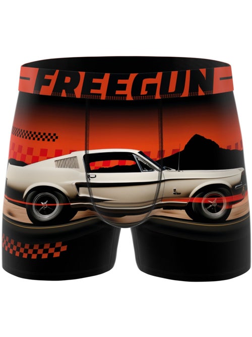 Lot de 5 boxers homme cars racing freegun - Kiabi