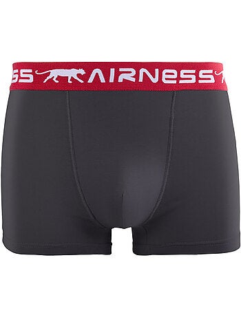 Lot de 5 boxers homme en coton ceinture colorée starter airness