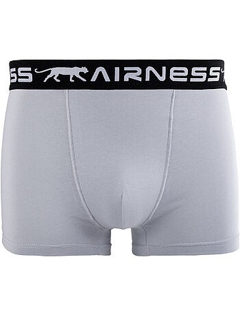 Lot de 5 boxers homme en coton ceinture colorée starter airness