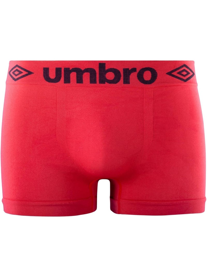 Lot de 5 boxers homme sans couture umbro Rouge - Kiabi