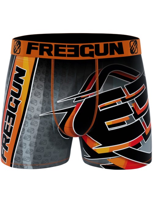 Lot de 5 boxers microfibre homme racing freegun - Kiabi Lot de 5 boxers microfibre homme racing freegun - Kiabi