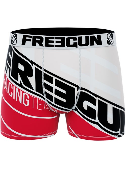Lot de 5 boxers microfibre homme racing freegun - Kiabi Lot de 5 boxers microfibre homme racing freegun - Kiabi
