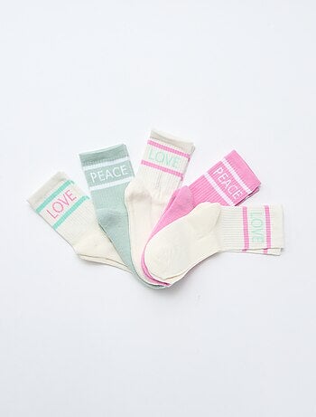 Lot de 5 chaussettes chaudes