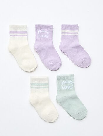 Lot de 5 chaussettes chaudes