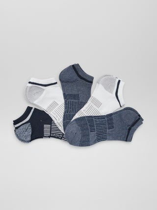 Lot de 5 chaussettes de sport invisibles