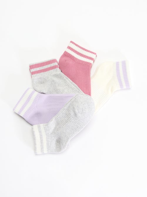 Lot de 5 chaussettes de sport - Kiabi