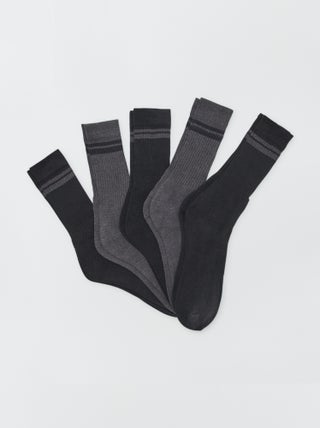 Lot de 5 chaussettes hautes