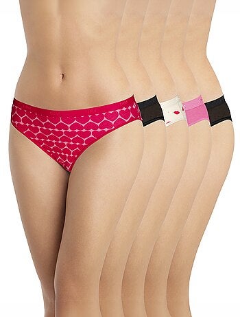Lot de 5 culottes 'DIM'