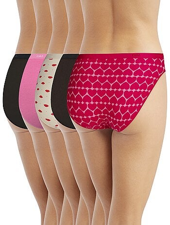Lot de 5 culottes 'DIM'