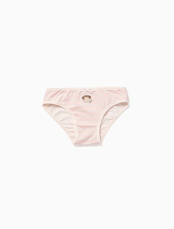 Lot de 5 culottes en coton avec imprimés jessie