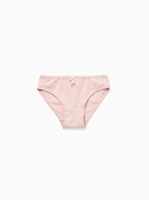 Lot de 5 culottes en coton avec imprimés licornes - Kiabi