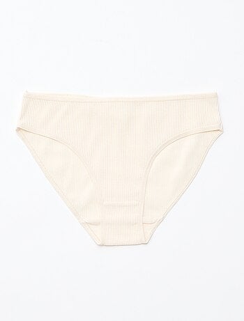 Lot de 5 culottes en maille côtelée