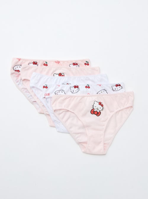 Lot de 5 culottes 'Hello Kitty' - Kiabi