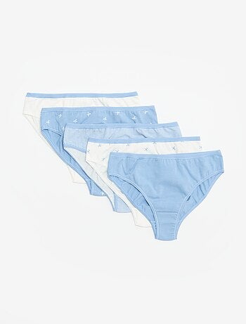 Lot de 5 culottes imprimées