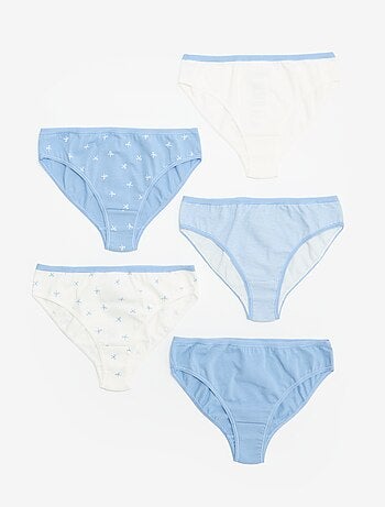 Lot de 5 culottes imprimées