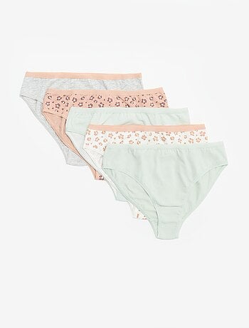 Lot de 5 culottes imprimées