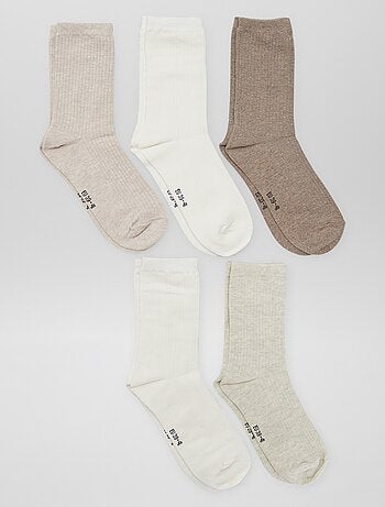 Lot de 5 paires de chaussettes