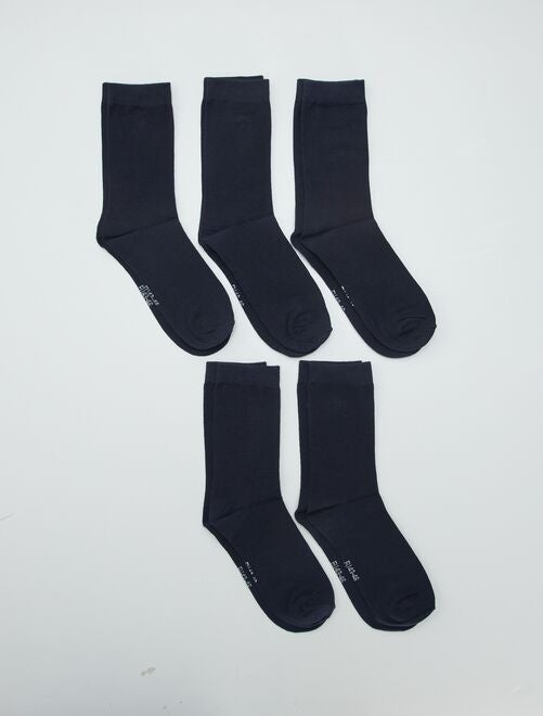 Lot de 5 paires de chaussettes - Kiabi