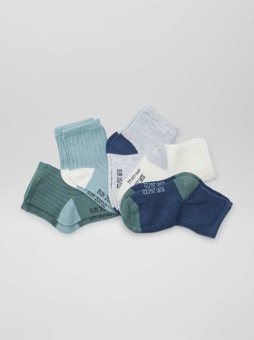 Lot de 5 paires de chaussettes - Kiabi