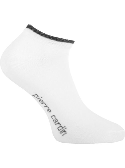 Lot de 5 paires de chaussettes courtes femme à motif pack b pierre cardin - Kiabi Lot de 5 paires de chaussettes courtes femme à motif pack b pierre cardin - Kiabi